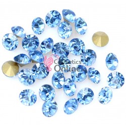 Diamante 100 buc de unghii 3D, DS024 Blue Sky 2,0mm 